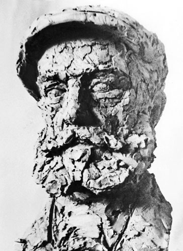 Image - Serhii Lytvynenko: Sculpture of Yu Kozlovsky (1945).